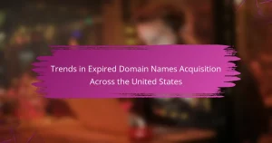 Trends in Expired Domain Names Acquisition Across the United States